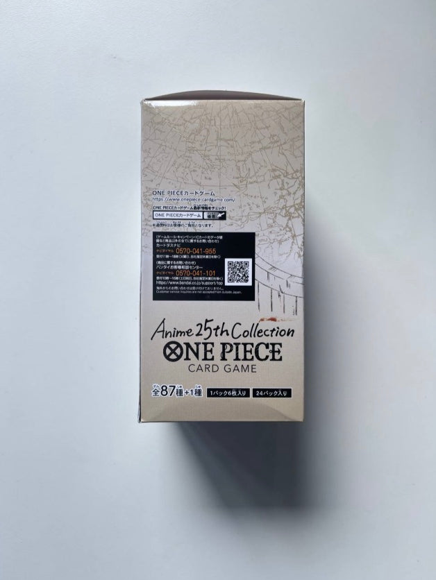 OnePiece Anime 25th Collection EB-02 JAP Booster Box Bandai Display Card Box Sealed Japanese