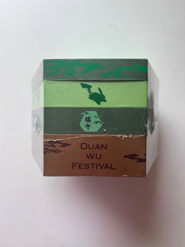 Pokemon Rayquaza Dragon Boat Festival Gift Box Simplified Chinese Display Card Box Sealed