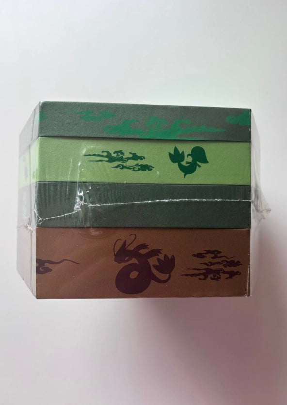 Pokemon Rayquaza Dragon Boat Festival Gift Box Simplified Chinese Display Card Box Sealed