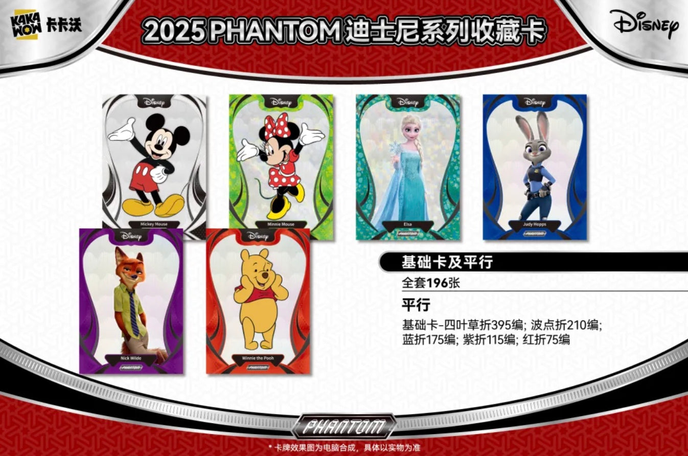 PRE ORDER - Disney Phantom Kakawow 2025 Display Card Booster Box Sealed