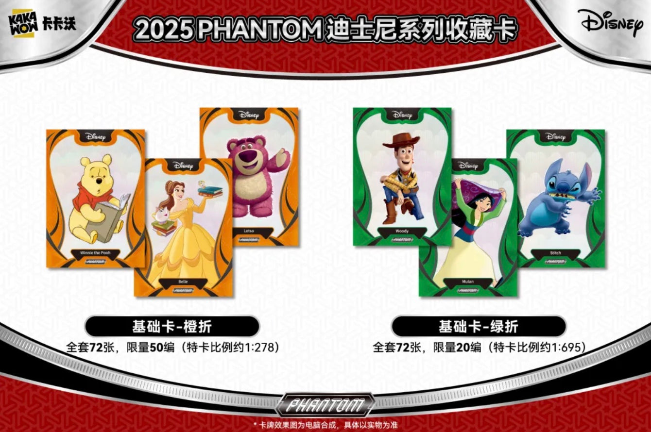 PRE ORDER - Disney Phantom Kakawow 2025 Display Card Booster Box Sealed