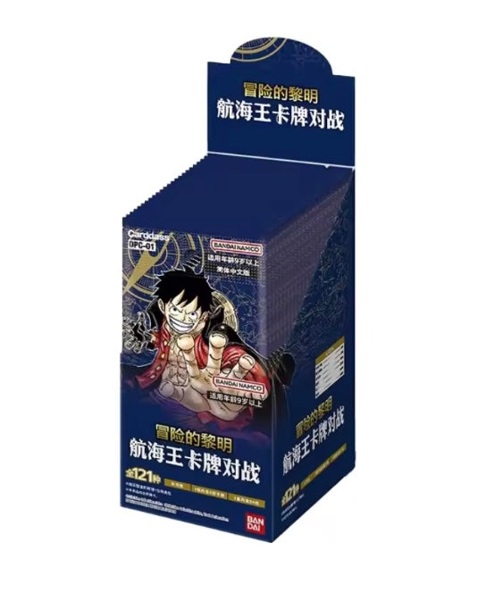 Box Break OnePiece Romance Dawn OPC-01 Bandai Simplified Chinese