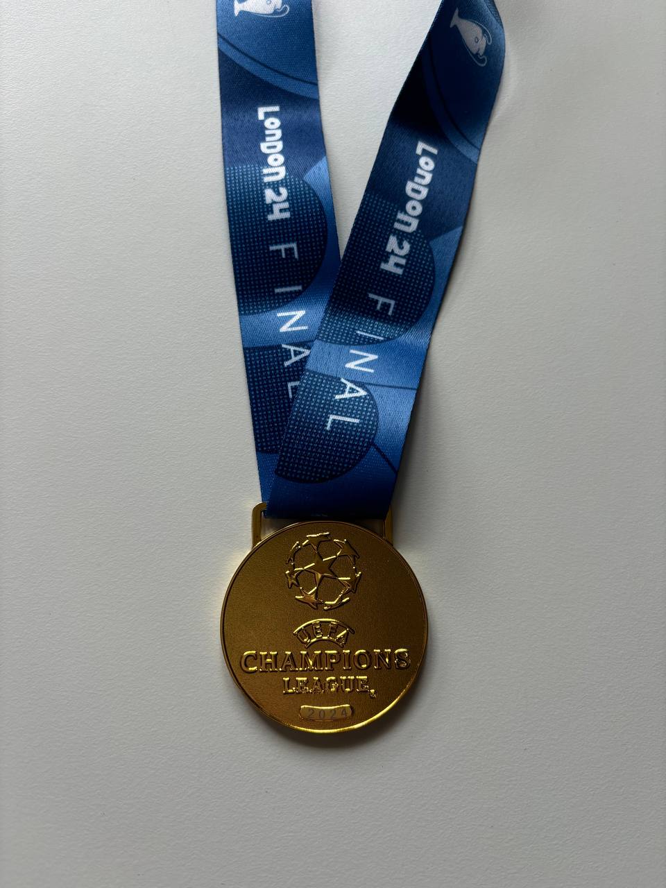 Medaglia Finale UEFA Champions League London 2024
