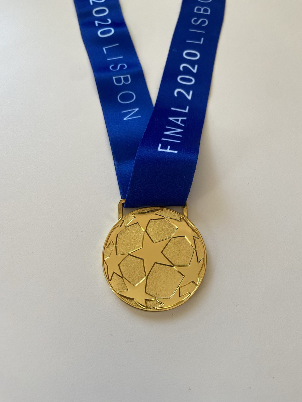 Medaglia Finale UEFA Champions League Lisbon 2020