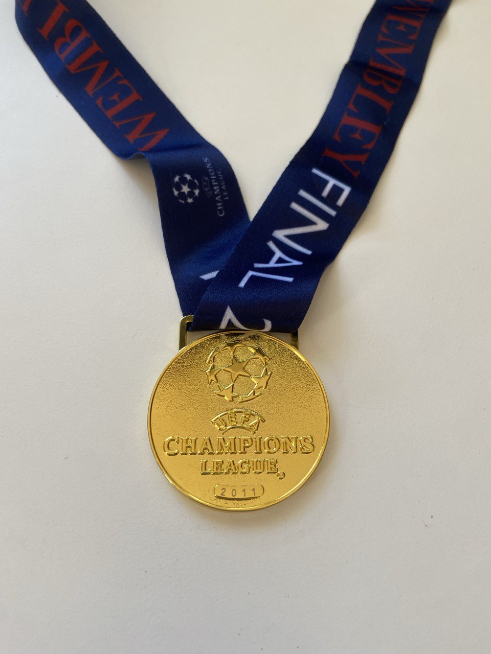 Medaglia Finale UEFA Champions League Wembley 2011