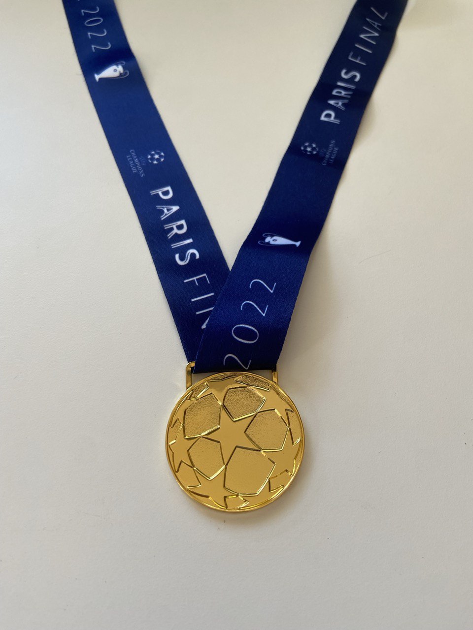 Medaglia Finale UEFA Champions League Paris 2022