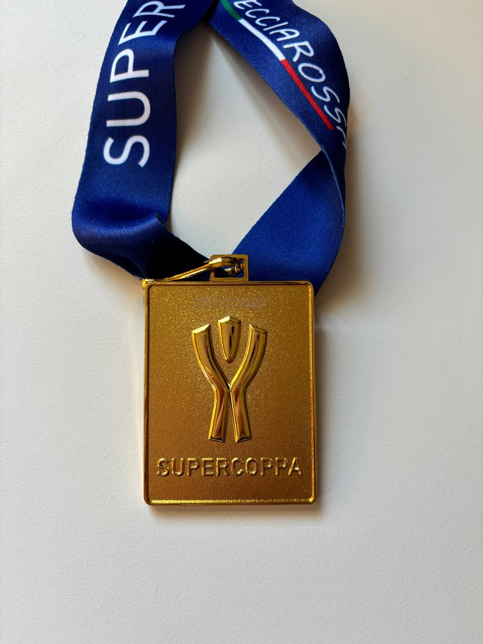 Medaglia Supercoppa Italiana 2022