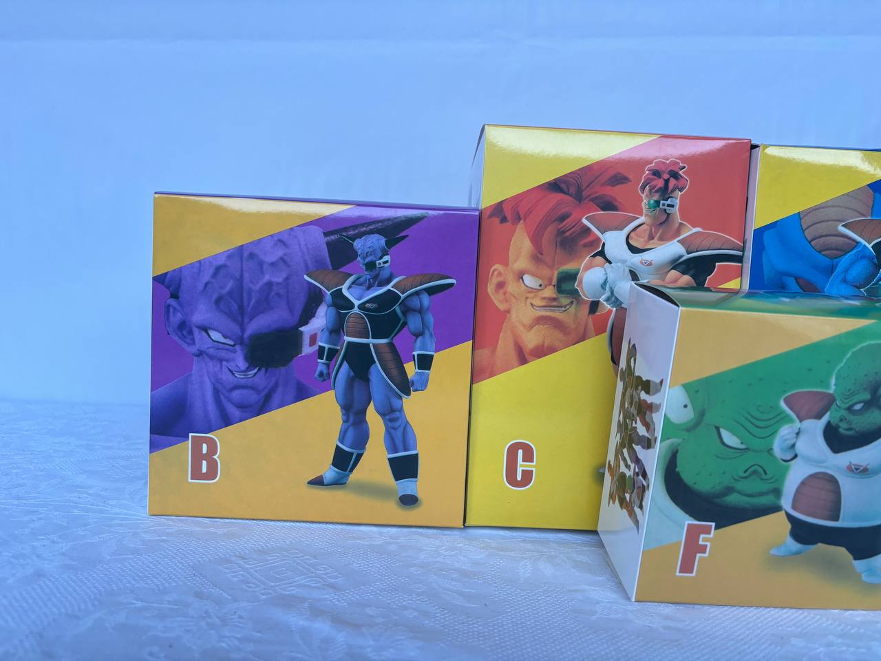 Dragon Ball Full Set Ginyu Force Action Figure Statue