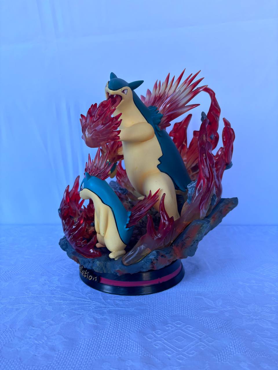 Pokemon Typhlosion Action Figure Statue 30cm