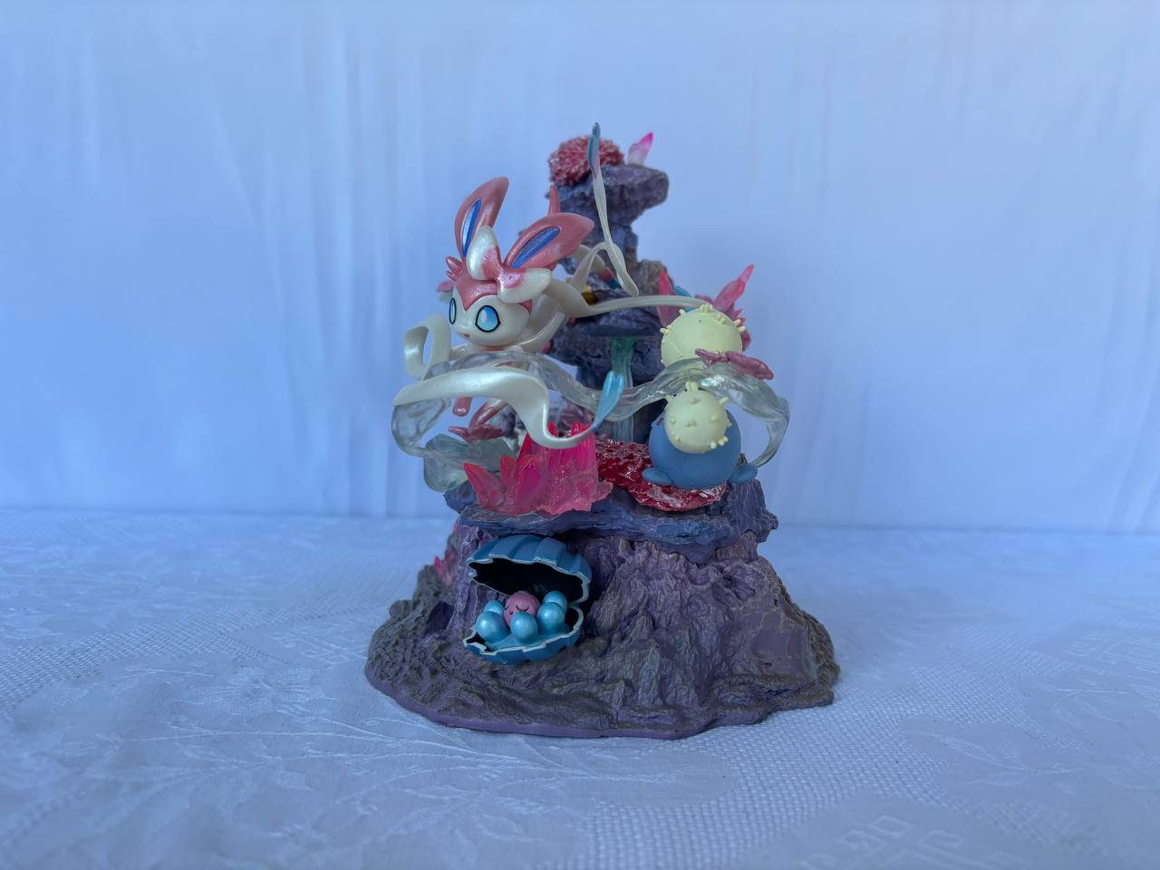 Pokemon Sylveon Eevee Evolutions Action Figure Statue 20cm