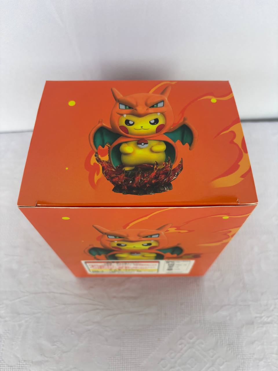 Pokemon Pikachu Cosplay Charizard Action Figure Statue 12cm