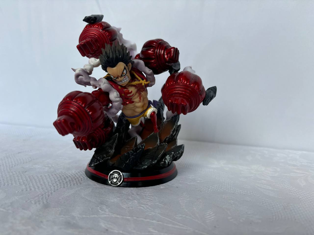 OnePiece Monkey D. Luffy Gear 4 Action Figure Statue 14cm