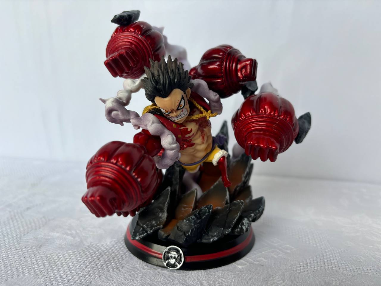 OnePiece Monkey D. Luffy Gear 4 Action Figure Statue 14cm