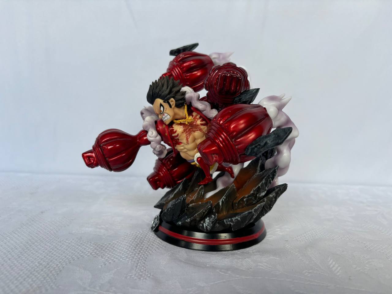 OnePiece Monkey D. Luffy Gear 4 Action Figure Statue 14cm