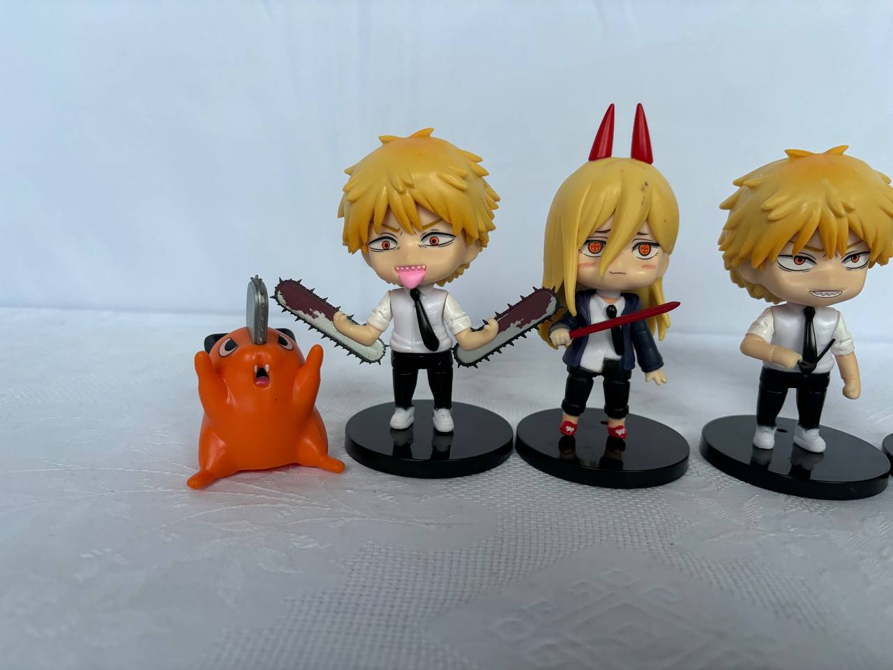 Chainsaw Man Set 4 Mini Action Figure Statue 10cm