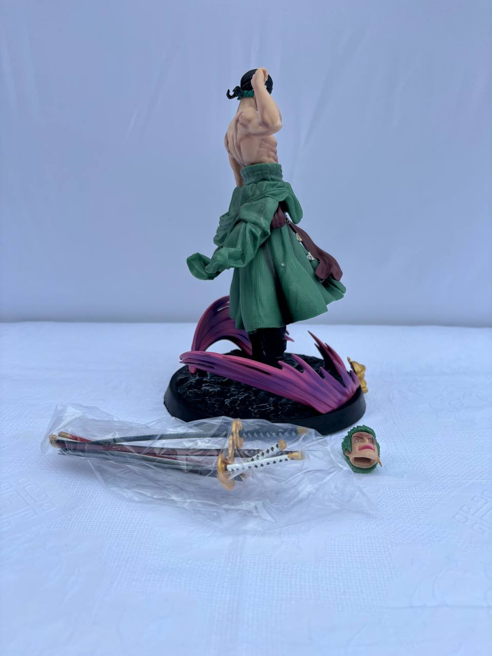 One Piece Roronoa Zoro Action Figure Statue 35cm