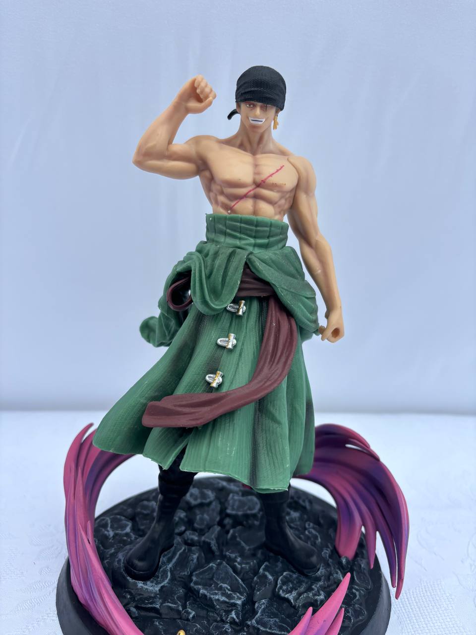 One Piece Roronoa Zoro Action Figure Statue 35cm