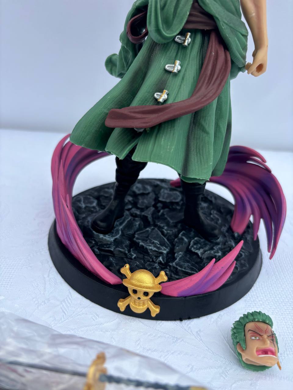 One Piece Roronoa Zoro Action Figure Statue 35cm