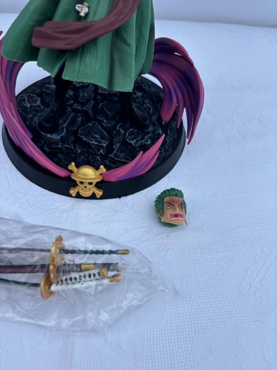 One Piece Roronoa Zoro Action Figure Statue 35cm