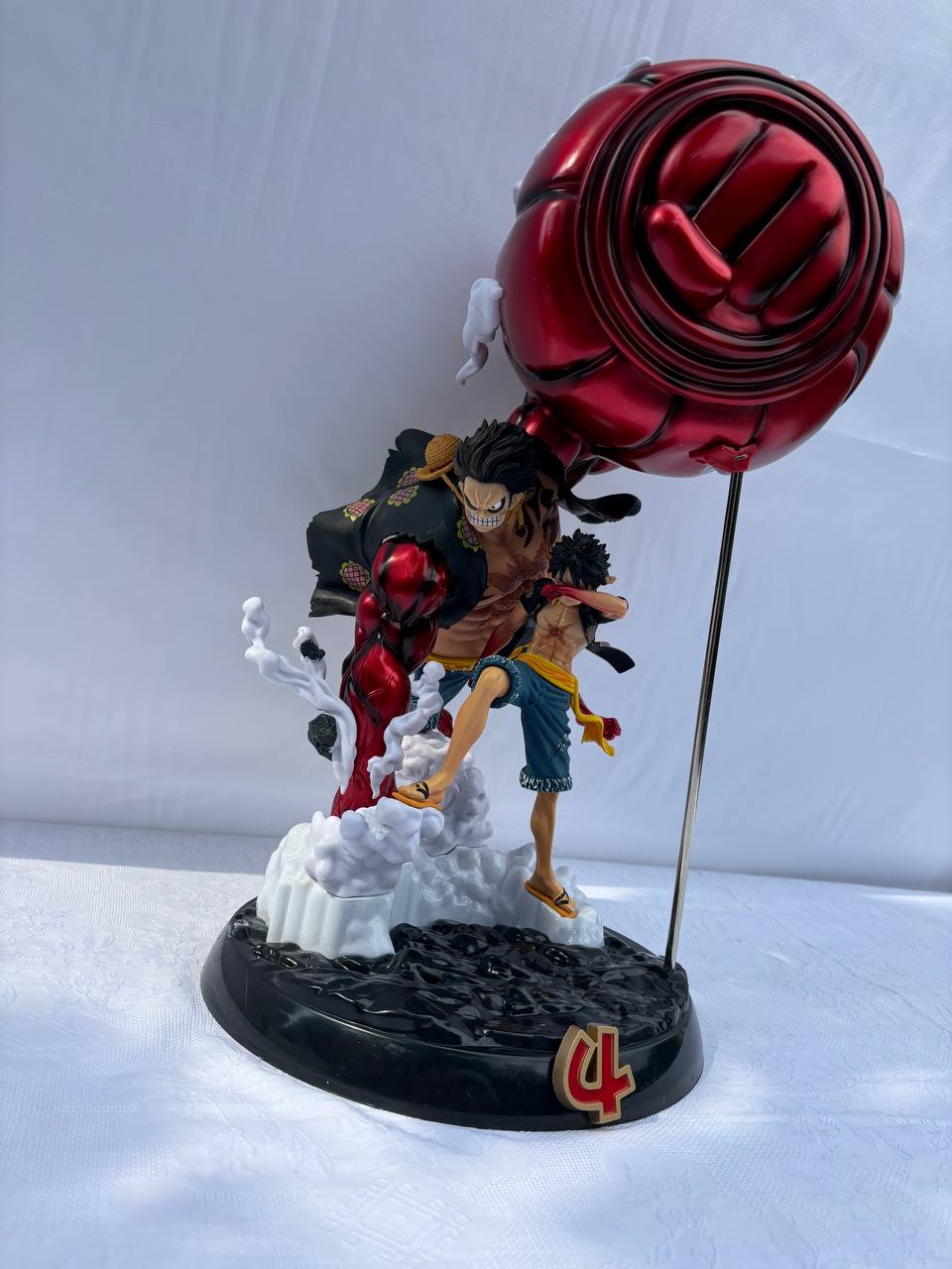 One Piece Monkey D. Luffy Gear 4 Action Figure Statue
