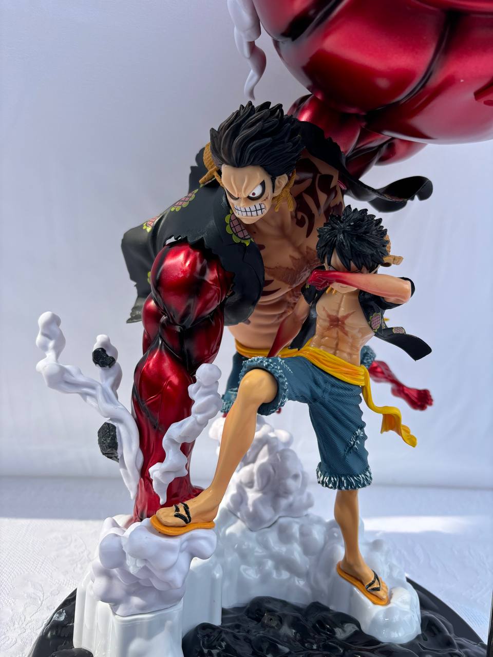 One Piece Monkey D. Luffy Gear 4 Action Figure Statue