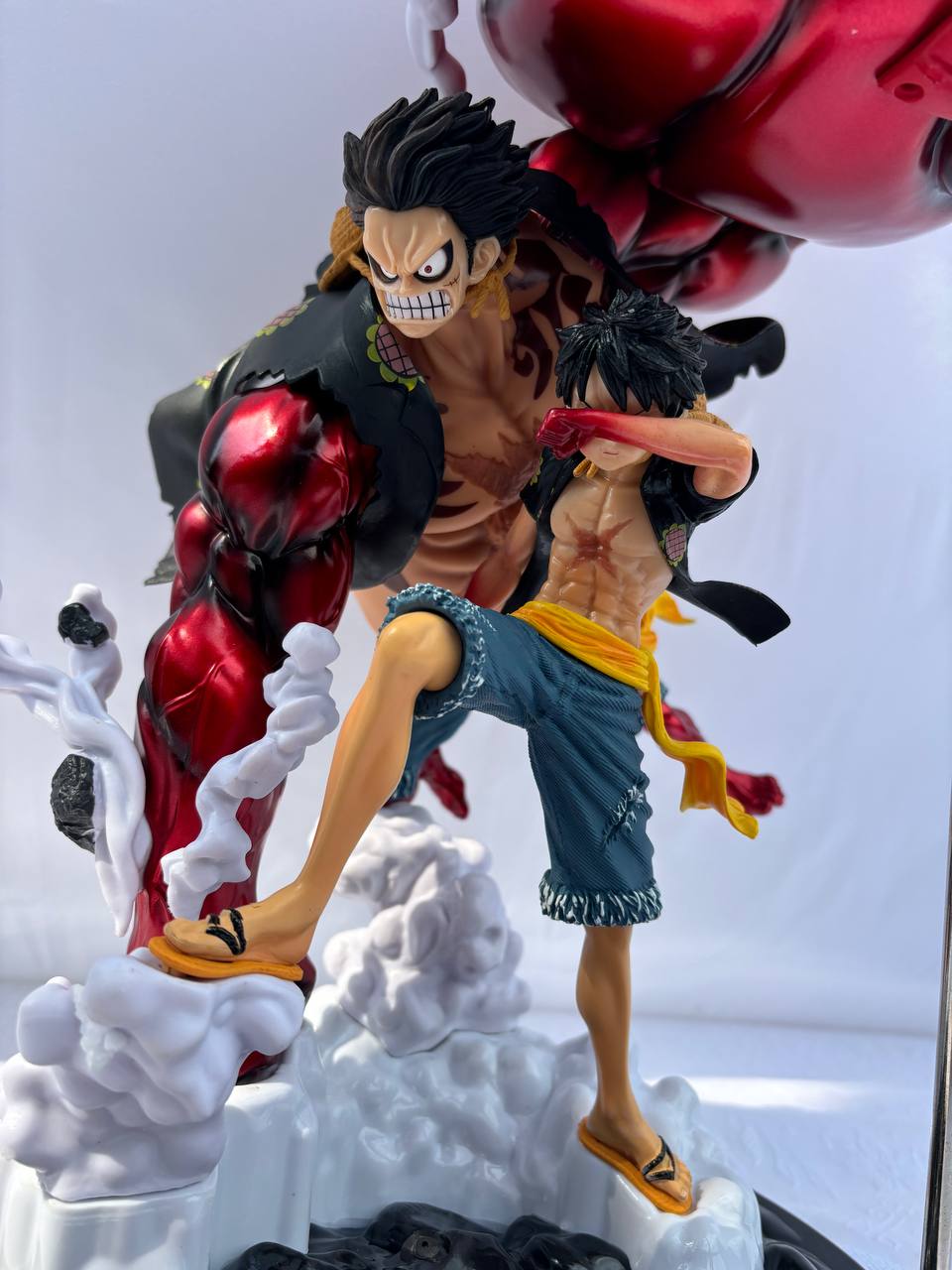 One Piece Monkey D. Luffy Gear 4 Action Figure Statue
