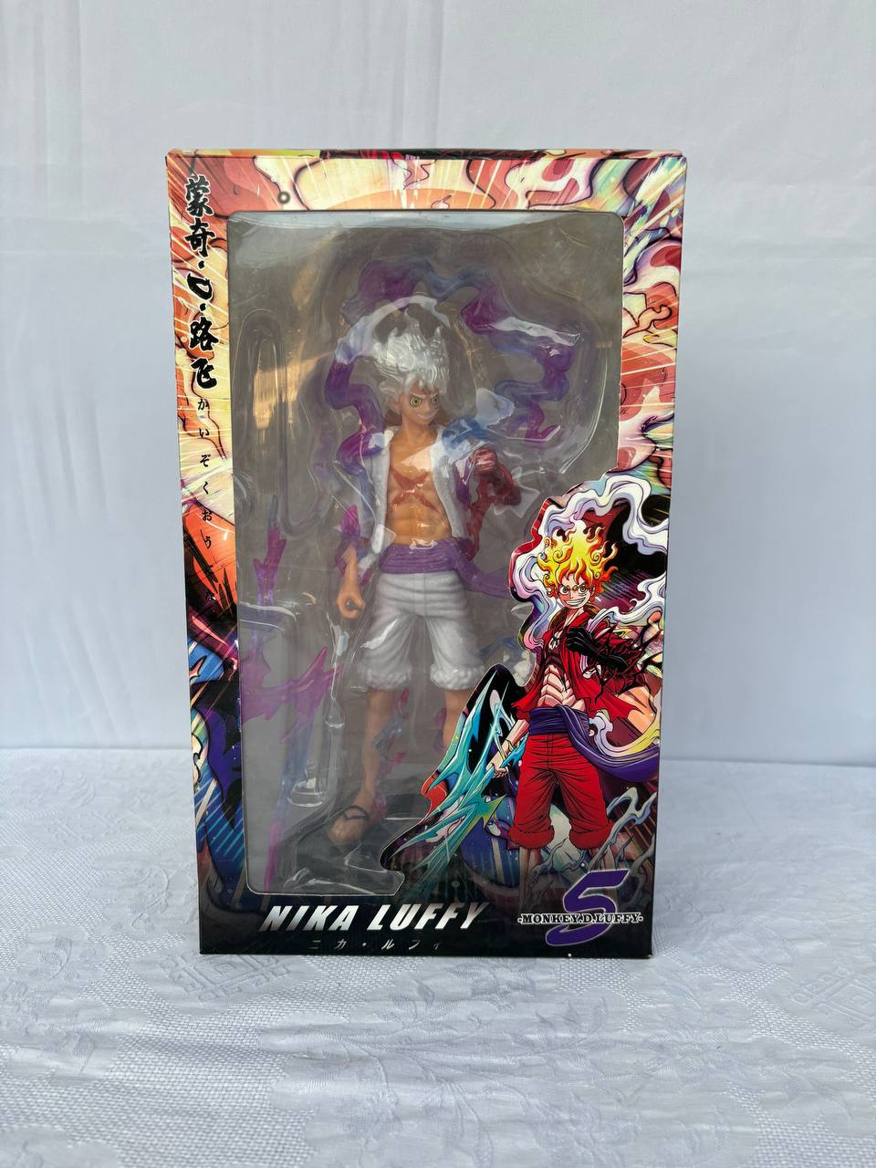 One Piece Monkey D. Luffy Gear 5 Action Figure Statue