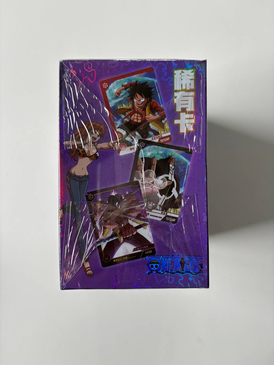 One Piece Wanted 5Y Gear 4 Display Card Box Sealed