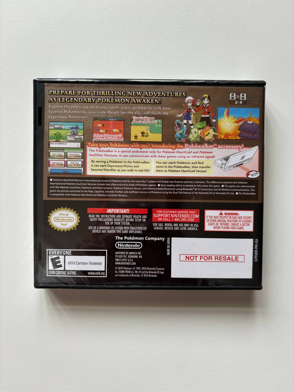 Pokemon Heart Gold Version Nintendo DS