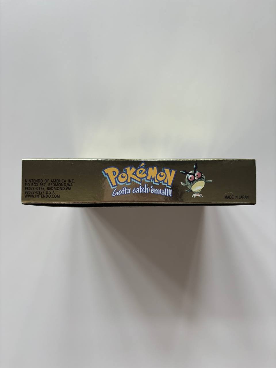 Pokemon Gold Version GameBoy Color