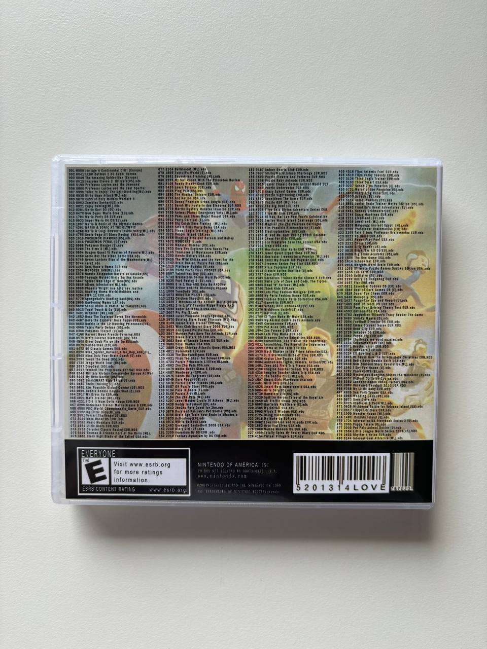 Multi Game 480 in 1 Nintendo DS 3DS