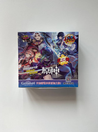 Genshin Impact Kaer Cryo Display Card Box Sealed
