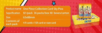 One Piece Skypiea English Display Card Box Sealed