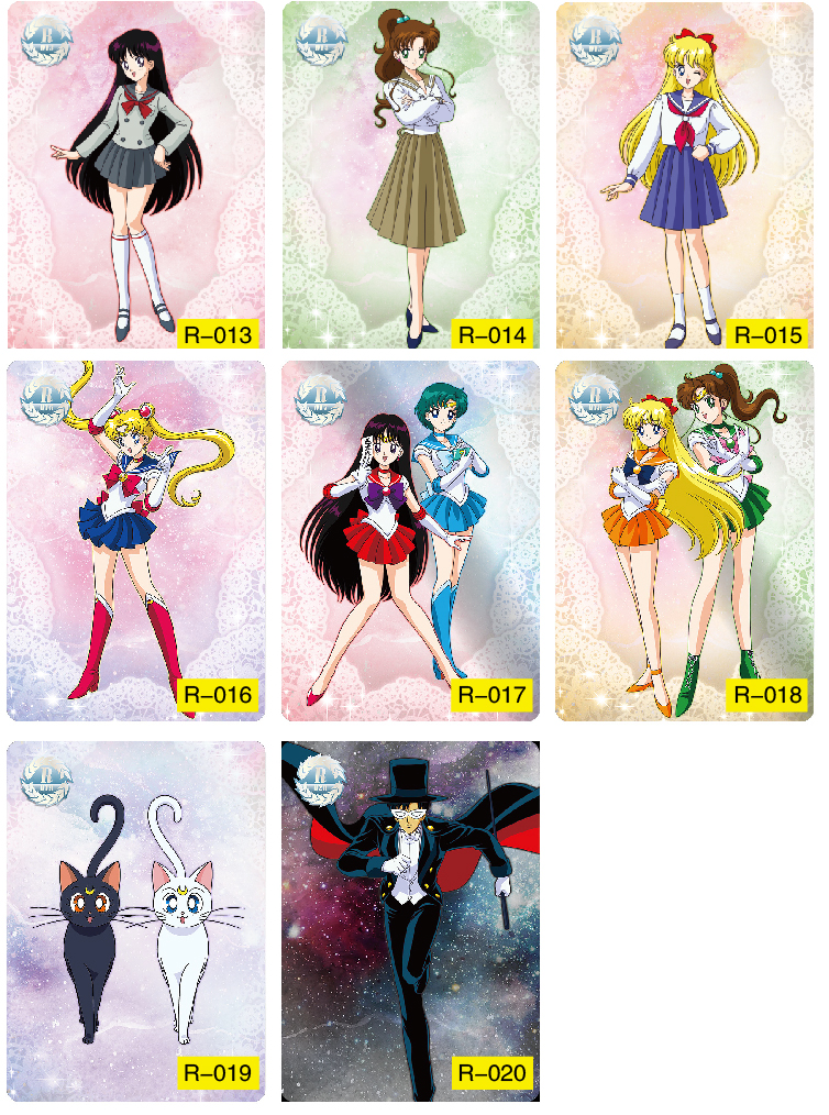 Sailor Moon Display Card Box Sealed