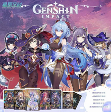 Genshin Impact 10Y Purple Display Card Box Sealed