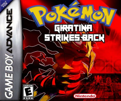 Pokemon Giratina Strickes Black Version GameBoy Advance