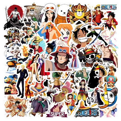 One Piece Set 100pcs Stickers