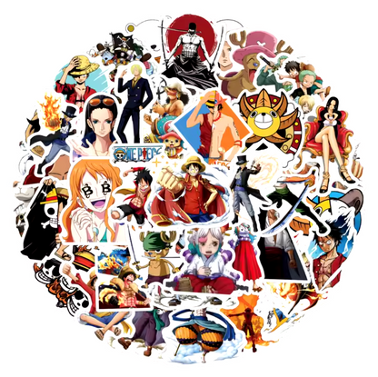 One Piece Set 100pcs Stickers