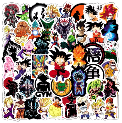 Dragon Ball Set 50pcs Stickers