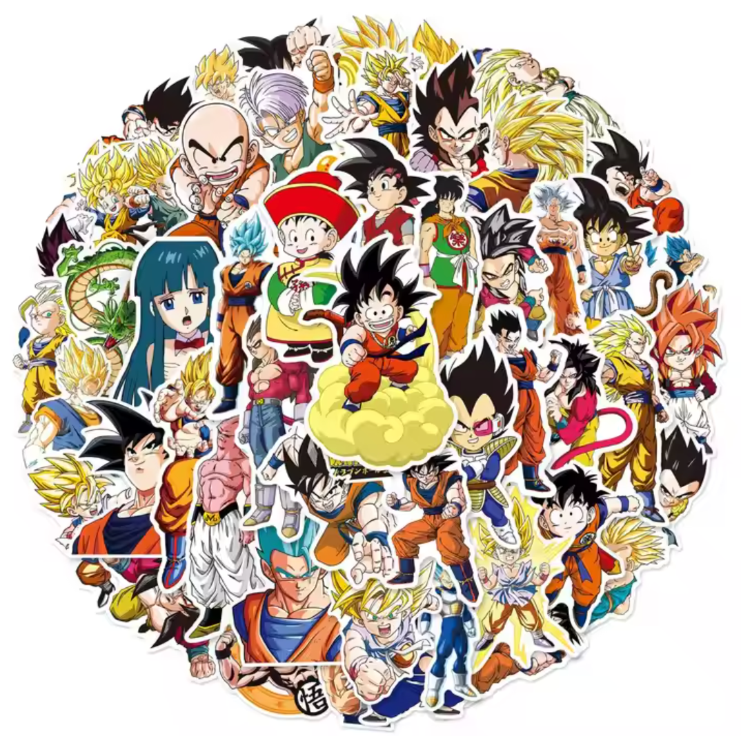 Dragon Ball Set 50pcs Stickers