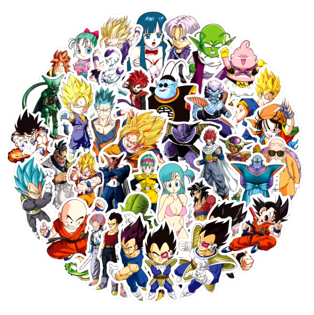 Dragon Ball Set 50pcs Stickers