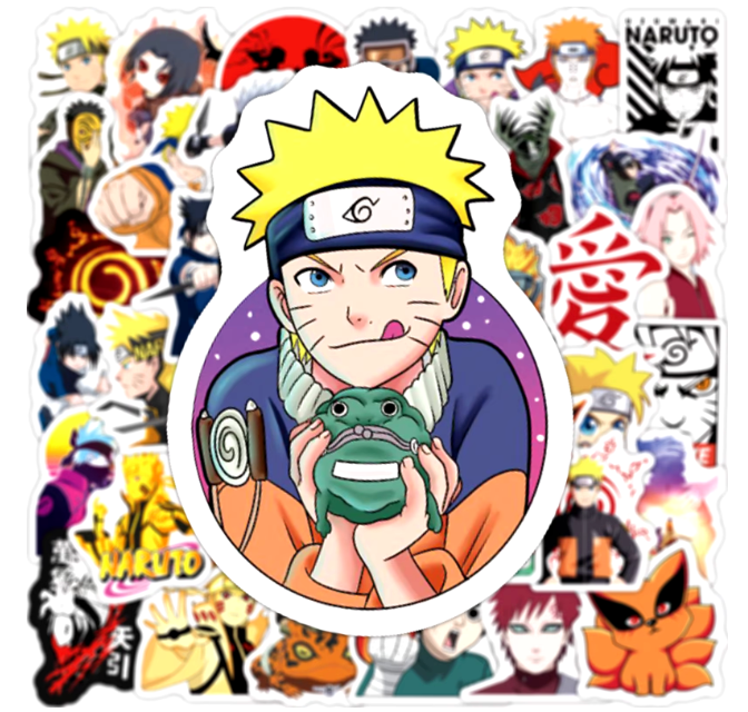 Naruto Set 50pcs Stickers