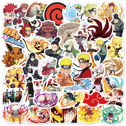 Naruto Set 50pcs Stickers