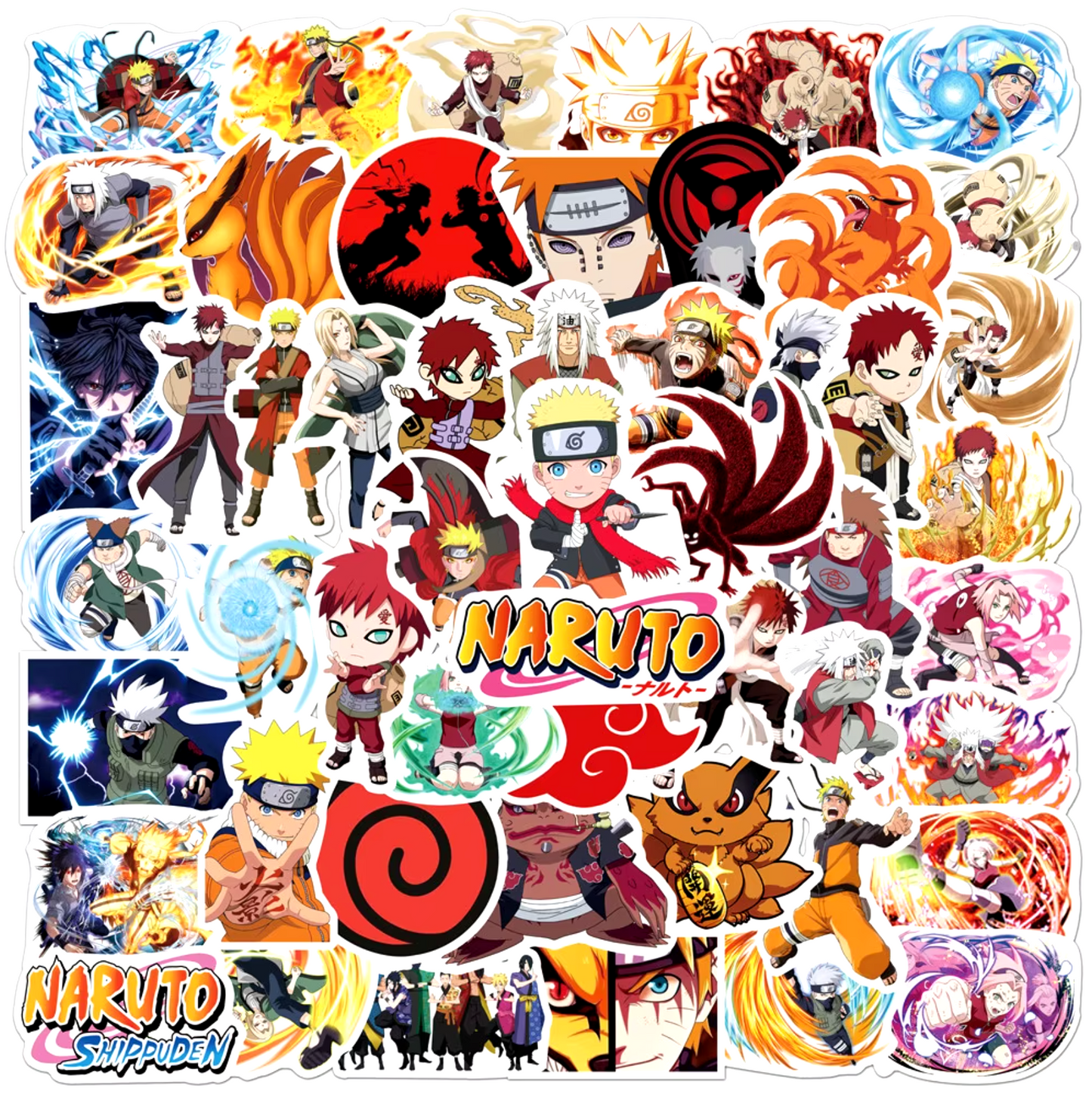 Naruto Set 50pcs Stickers