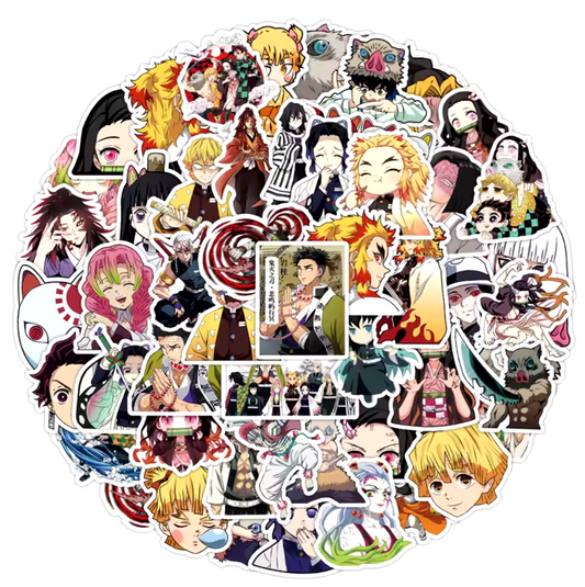 Demon Slayer Set 50pcs Stickers