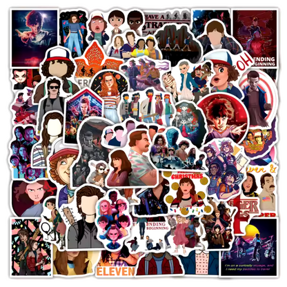 Stranger Things Set 50pcs Stickers