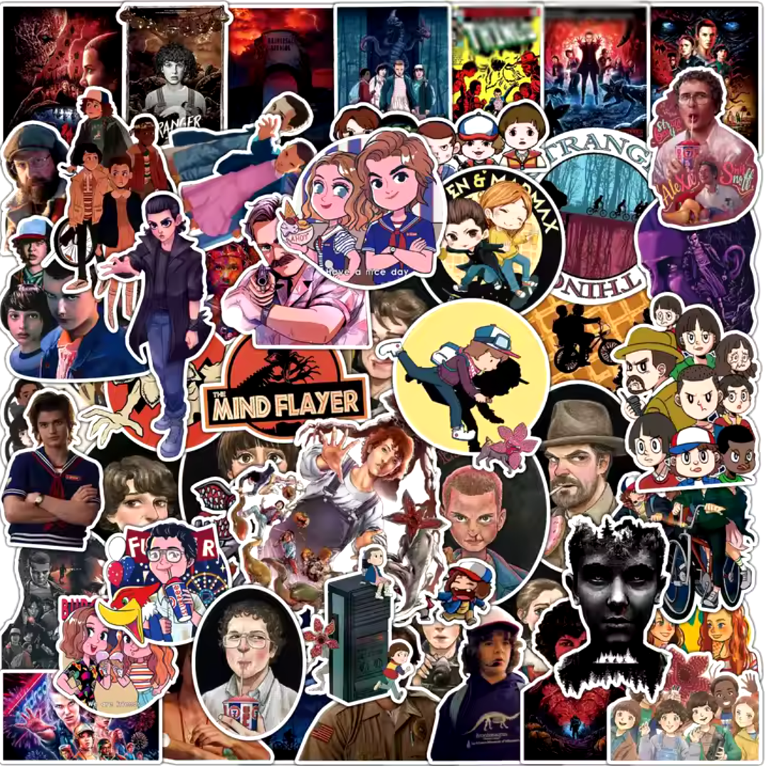 Stranger Things Set 50pcs Stickers