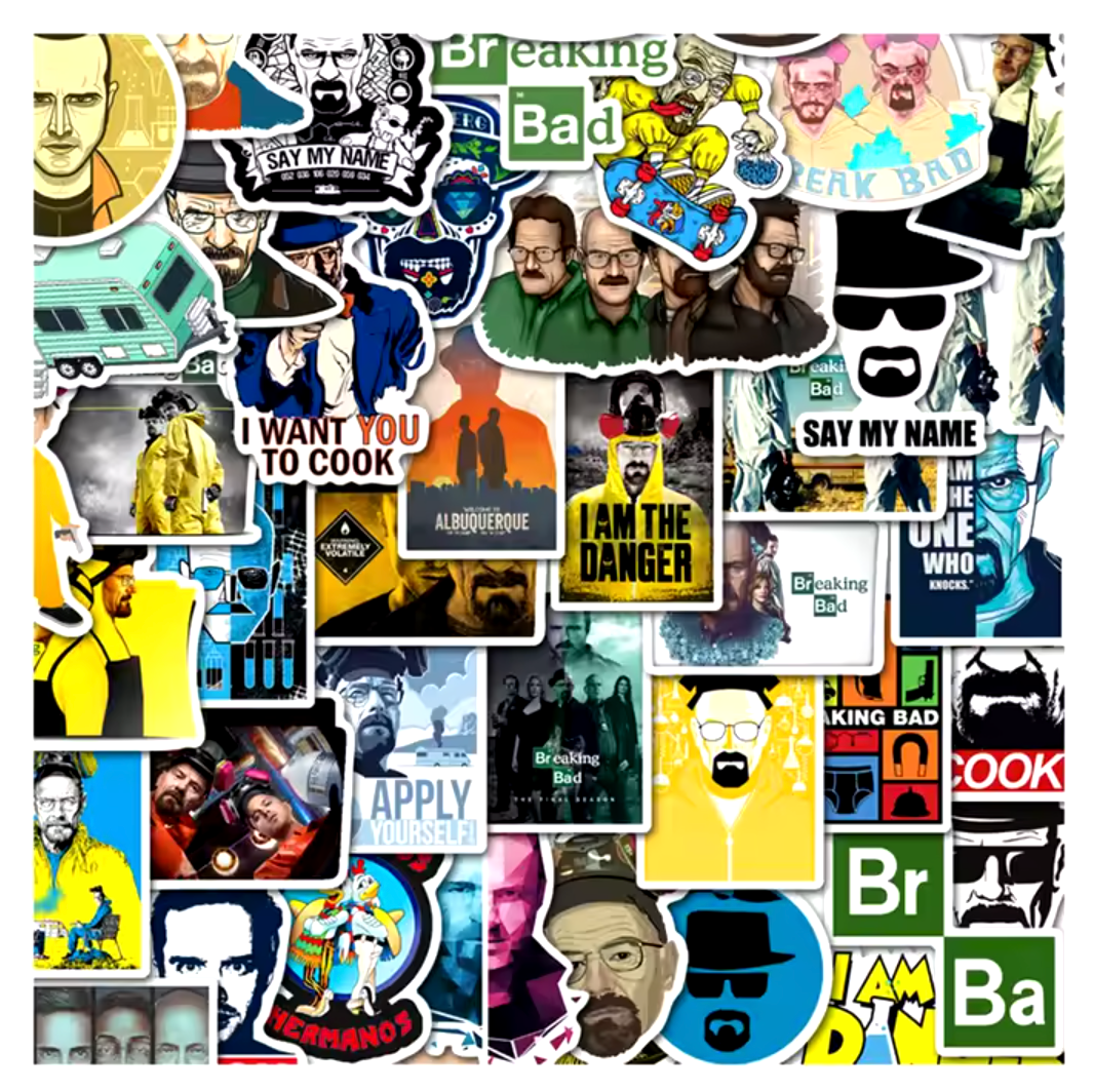 Breaking Bad Set 50pcs Stickers