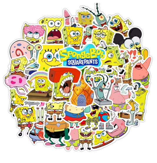 Spongebob Set 50pcs Stickers