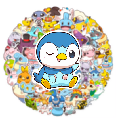 Pokemon Set 50pcs Stickers